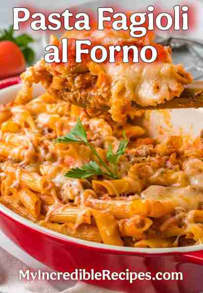 Pasta Fagioli al Forno! 🍝 Recipe in ( c.o.m.m.e.n.t. ) A Delicious & Hearty Italian Dinner! You can...