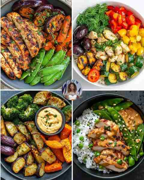 Harissa Grilled Chicken & Roasted Veggies Fire up your grill this weekend with Harissa Grilled Chick...