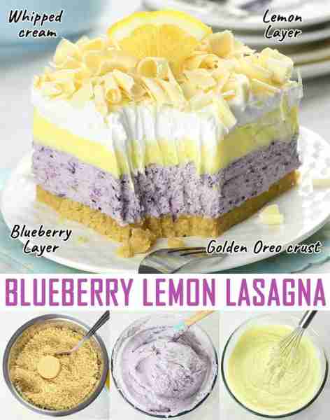 This combo might be my new favorite summer dessert. It’s a true blueberry lemon delight! RECIPE > ht...