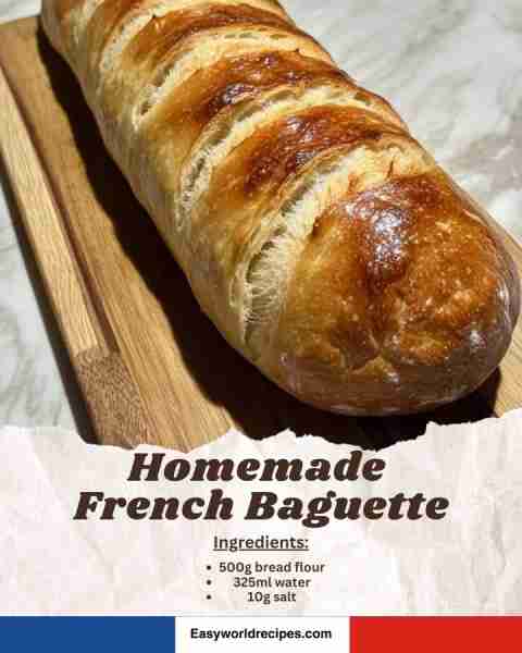 ❤️ Crusty French Baguette 🥖🇫🇷🥖🍞 recipe in the сo.м.м.e.n.t.s ⬇