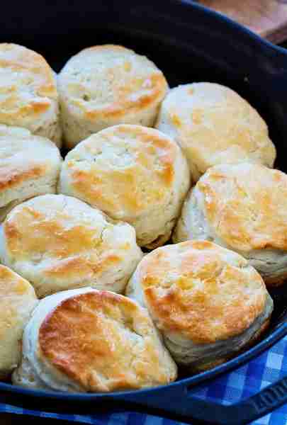 Angel Biscuits are a delightful cross between tender biscuits and yeast rolls. They bake up as light...