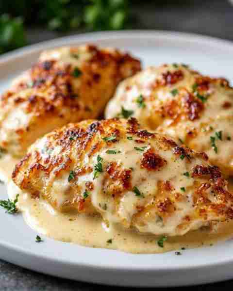 Made this Baked Cream Cheese Chicken tonight and y’all—it’s pure comfort on a plate. Creamy, rich, a...