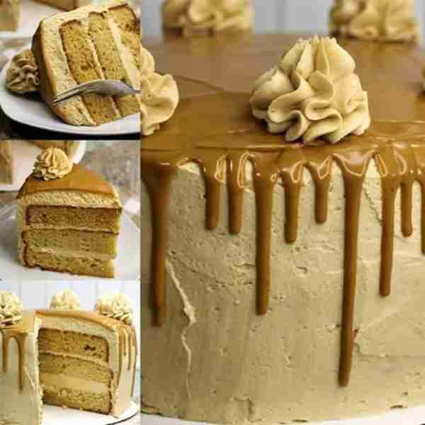 HELLO PEANUT BUTTER LOVERS! Peanut Butter Cake! Moist and Delicious, topped with Heavenly Peanut But...