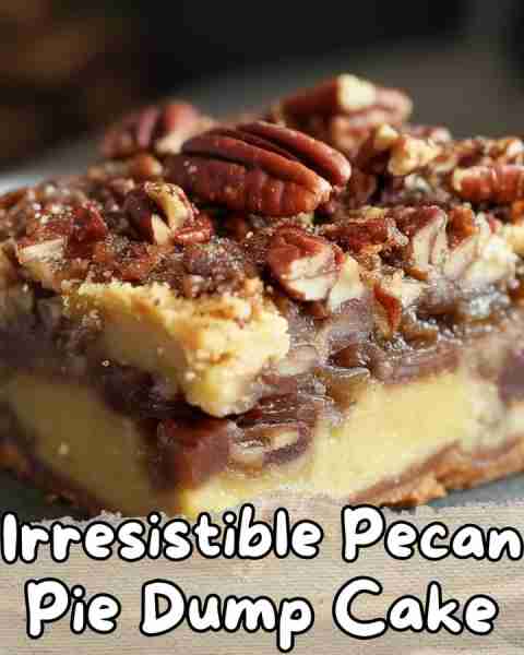 ⬇️ Irresistible Pecan Pie Dump Cake 😋⬇️ This scrumptious Pecan Pie Dump Cake is the perfect dessert...