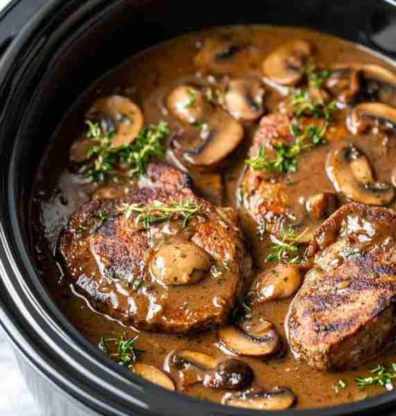 Y’ALL. These Crock Pot Smothered Pork Chops are what cozy dreams are made of! 😍 Fall-apart tender,...
