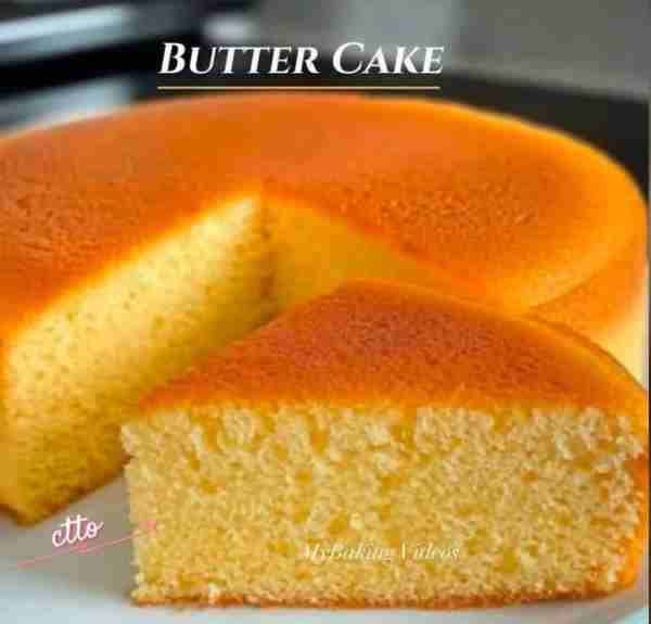 Butter Cake Recipe Ingredients For the Cake: 2 1/2 cups all-purpose flour 3 tsp baking powder 1/2 ts...