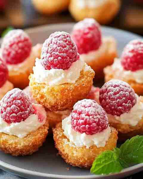 Made these Raspberry Cream Cheese Bites and let me tell ya—one bite and I was swooning! 😍 Buttery,...