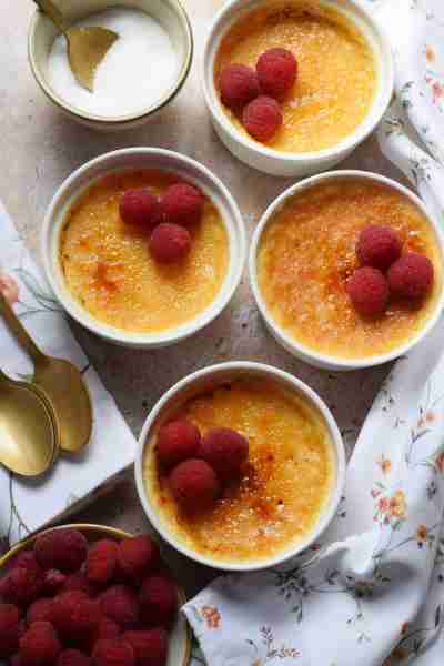 Impress yourself by making this decadent and Classic Vanilla Creme Brulee. This recipe uses just fou...
