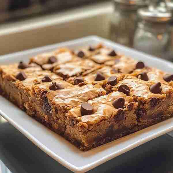 "🍪 ONE-BOWL BROWN BUTTER BLONDIES 😍 Your new favorite 📝 INGREDIENTS: 1 cup unsalted butter 1 cup...