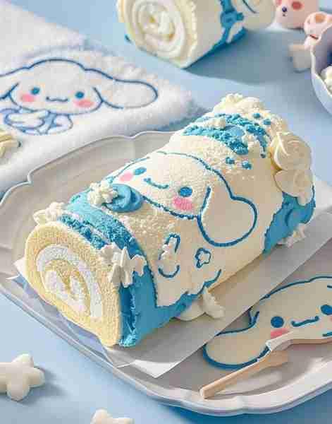 Cinnamoroll swiss roll 🍰