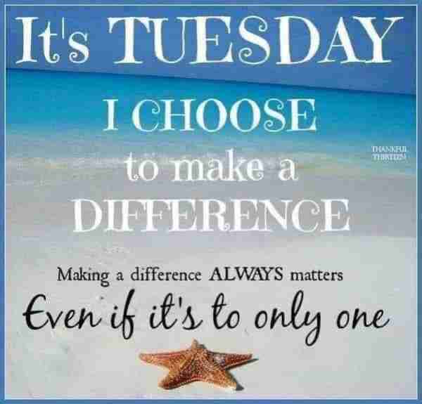 ❤️Good Morning ! ❤️ Today, we can ALL choose to make a difference. Be that person, the one that walk...