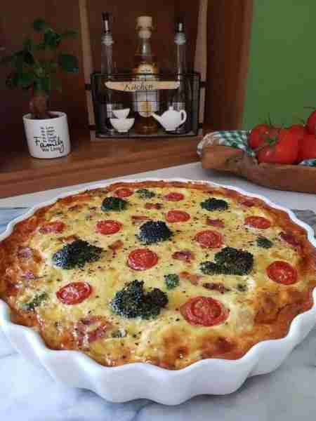 Roasted Spaghetti Squash Crustless Quiche Recipe in First Coʍmеոτ⬇️💬