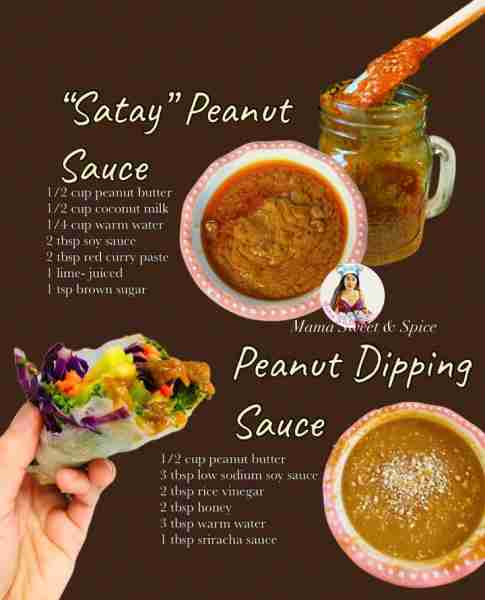 “Satay” Peanut sauce versus no cook Peanut sauce Homemade#Satay Sauce (Peanut Sauce) This is very ea...