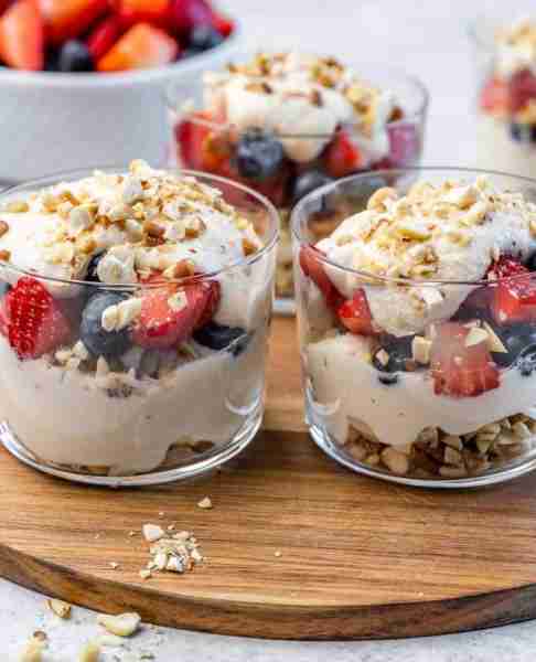 Cottage Cheese Breakfast Cups are beautiful and taste more like a special treat or dessert…with the...
