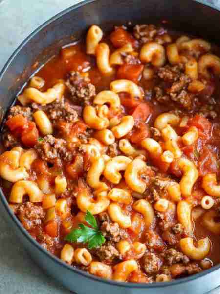 Made this Old-Fashioned Goulash tonight and it took me straight back to Mama’s kitchen ❤️🍲 Simple i...
