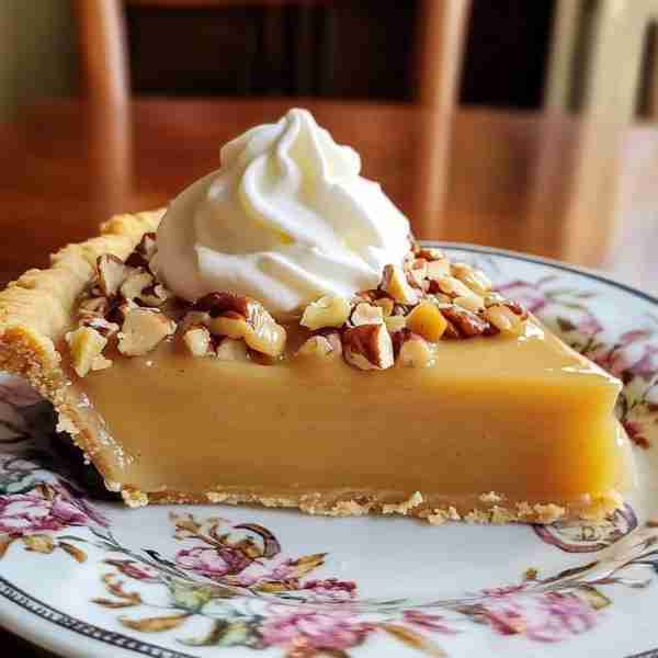 Dolly Parton’s Butterscotch Pie 🥧✨ A sweet Southern classic that's sure to delight! 📋 Ingredien...