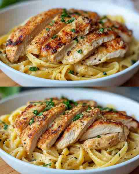 Grilled Chicken Pasta with Zucchini Cream Chargrilled Chicken over Zucchini Cream Penne Ingredients:...