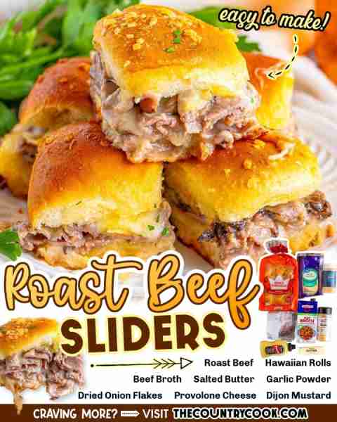 These easy to make Roast Beef Sliders are so easy to make but pack so much flavor! They’re great for...
