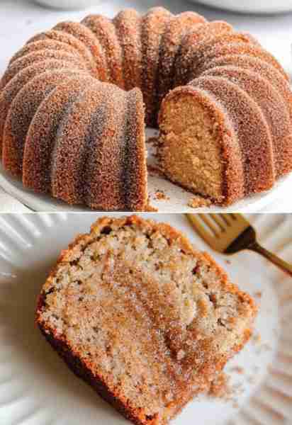 Vegan Apple Cider Donut Cake