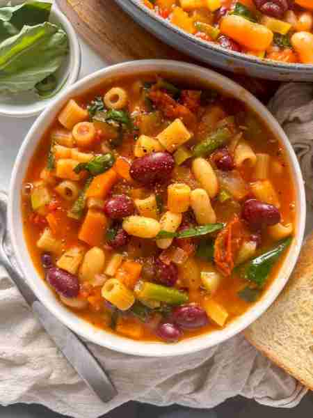 The soup that'll help you live to 100! 💕 Minestrone soup was found to be a staple meal in the diet'...