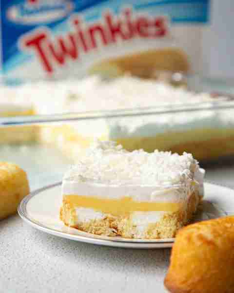 Twinkie Cake! From a 1980's church cookbook—this recipe starts with a whole box of Twinkies as the...