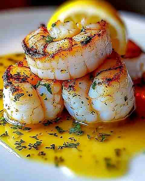 LOBSTER & SCALLOPS IN LEMON HERB BUTTER 🦞🦪🍋 Ingredients: - 4 tablespoons of unsalted butter - 1...