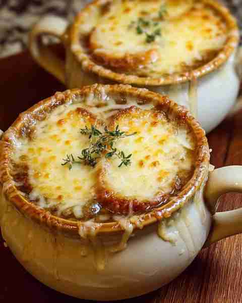 Homemade French Onion Soup Recipe Ingredients 4 large yellow onions, thinly sliced 1 tablespoon unsa...