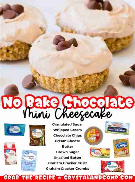 🍰 NO BAKE MINI CHEESECAKES Kids love these!! Perfect for now! RECIPE BELOW