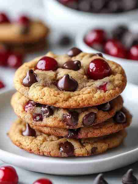 Friends, if you see my posts in your feed, please leave a comment! Maraschino Cherry Chocolate Chip...