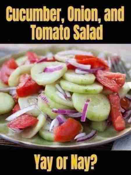 Made Marinated Cucumbers, Onions, and Tomatoes ! It turned out delicious! I love this quick & easy r...