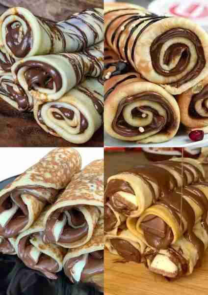 Resep Pancake Gulung Coklat Cemilan yang simpel, mudah dibuat dan rasanya enak banget. Bahan 1 buah...
