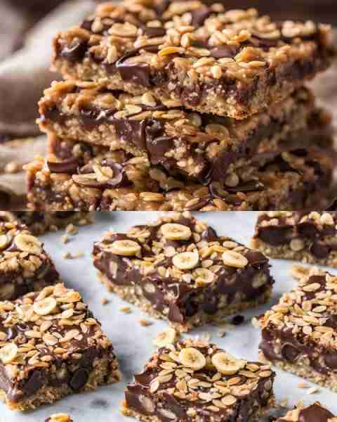 Oat Bars, Peanut Butter & Honey Healthy and gourmet energy bars, perfect for a balanced snack or bre...