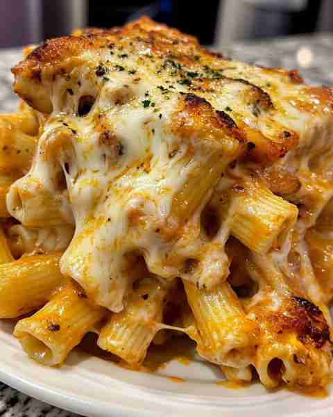 CAJUN CHICKEN & CHEESY RIGATONI ONE POT Ingredients: 12 oz rigatoni pasta 1 lb boneless skinless chi...