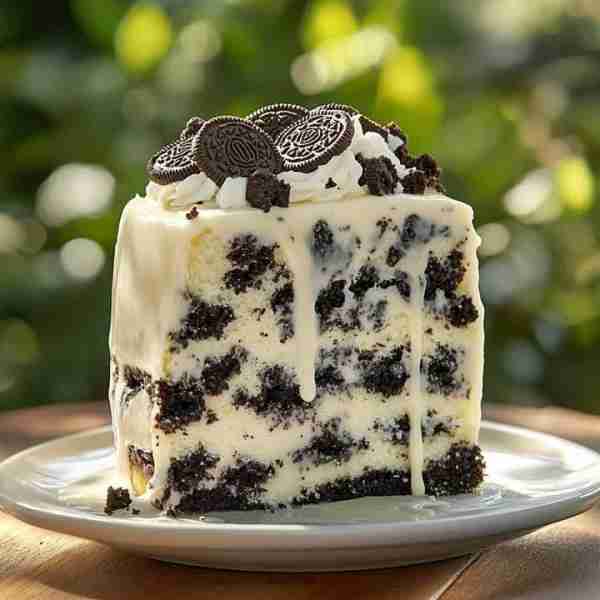 Cookies and Cream Oreo Cake Recipe 🍪🍰 Ingredients: For the Oreo Cake: 1 box of vanilla cake mix (o...