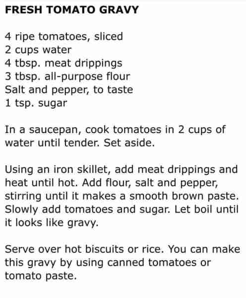 Fresh Tomato 🍅 Gravy #breakfastideas #breakfast #brunch #tamishomeandpantry #yum #tomatoes