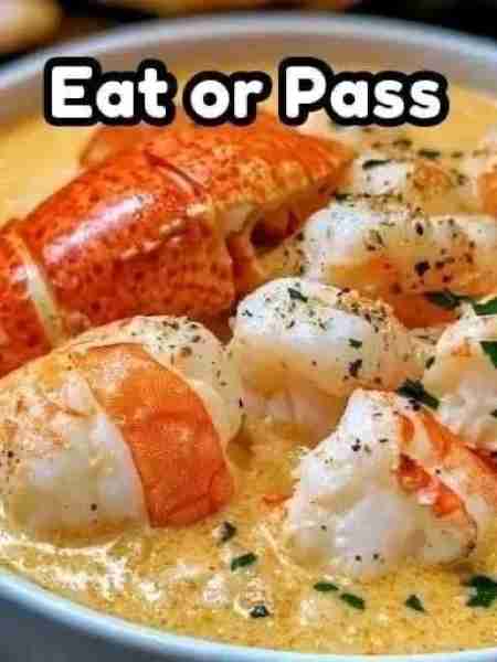 🦞 Seafood Bisque with Crab, Shrimp, and Lobster 🦐 Seafood Bisque Recipe Ingredients: - 1/2 lb crab...