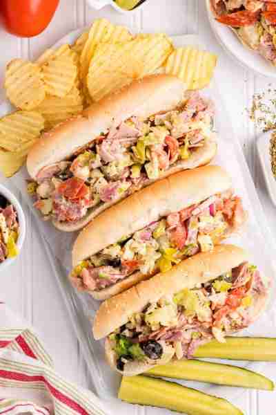 Recipe: https://tidymom.net/chopped-italian-sandwich/ ⭐️ A chopped sandwich recipe is a super time-...