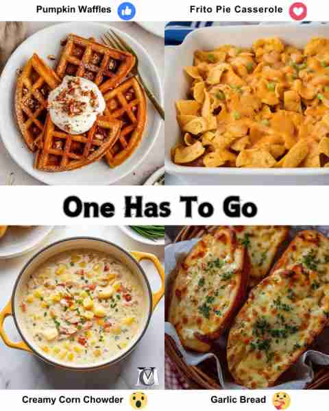 Garlic Bread 🧄🍞 Pumpkin Waffles 🧇 Pumpkin Waffles are a delicious fall-inspired breakfast treat m...