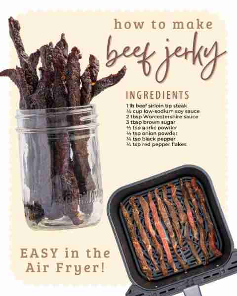 Air Fryer Beef Jerky! Recipe: https://spaceshipsandlaserbeams.com/air-fryer-beef-jerky/ Ingredients...