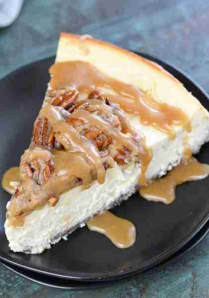 This rich Keto Butter Pecan Cheesecake is an incredibly decadent low carb dessert! With a delicious...