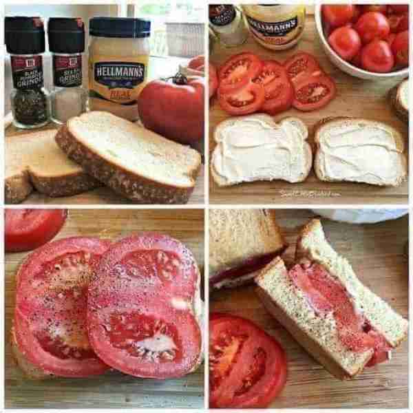 Does anybody here besides me actually eat CLASSIC TOMATO SANDWICH ?!😋😍 Ingredients : For the Sandw...