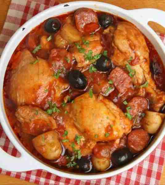 Sautéed Chicken with Spicy Chorizo Bold, smoky, and juicy—this one-pan wonder brings serious flavor...