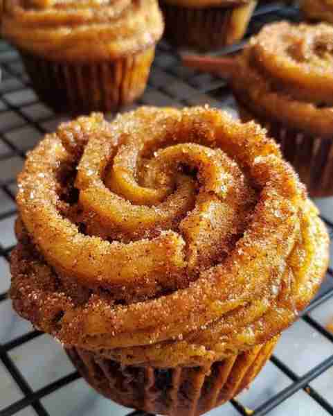 Homemade Cinnamon Sugar Swirl Muffins Ingredients: 1 ½ cups all-purpose flour 1 tsp baking powder ½...