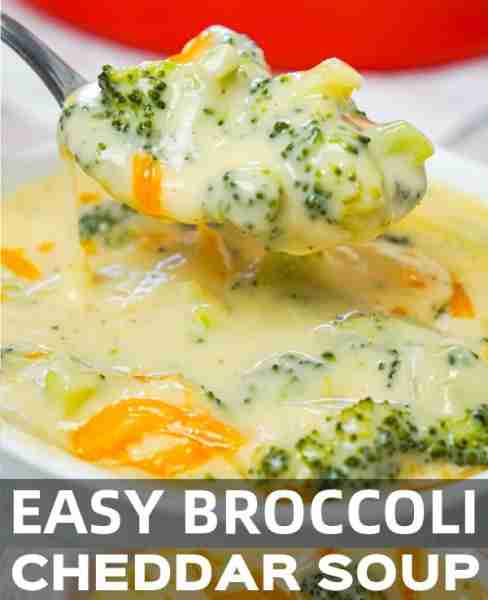 Broccoli Cheddar Soup! Recipe in the Comments
