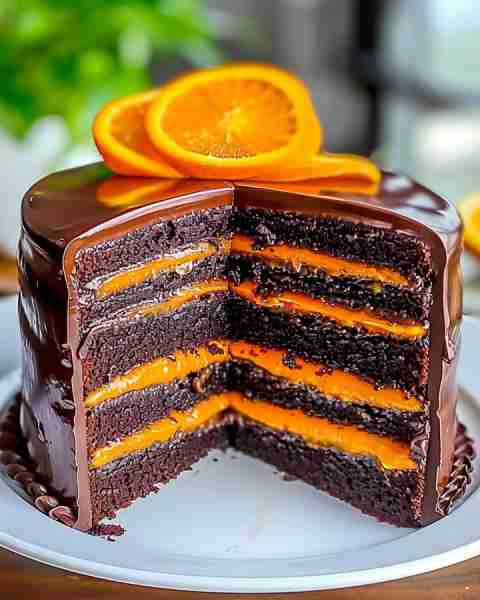 Chocolate Orange Cake Recipe Ingredients For the Chocolate Cake (Makes 3–4 Layers): 2 tsp baking pow...