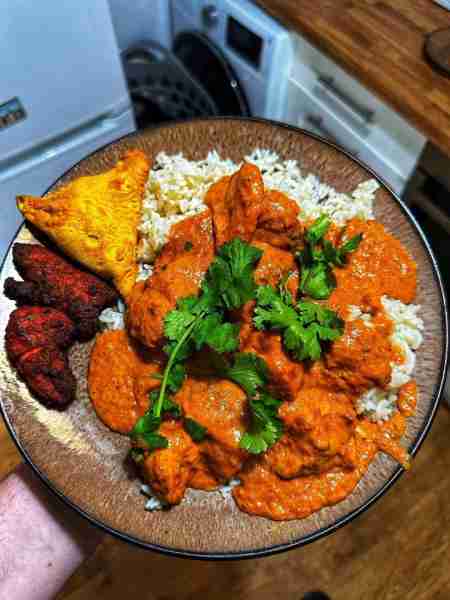 Home made butter chicken tikka by Josh N