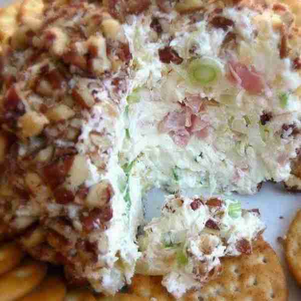 PINEAPPLE CHEESE BALL 1-1/2 packages (12 oz) cream cheese 1 small can crushed pineapple (well draine...