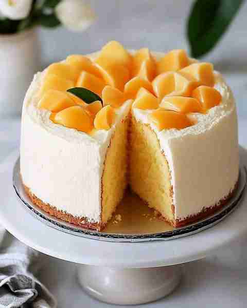 Vanilla Chiffon Cake Ingredients: 1 cup (120 g) cake flour 1 teaspoon (4 g) baking powder 6 large eg...