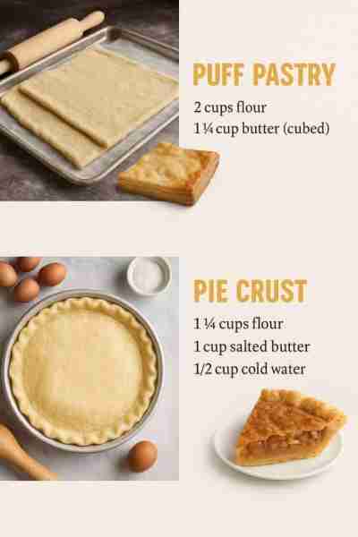 FuII Recıpe in Fırsτ Coʍmеոτ 👇👇👇 1. Only 3 Ingredient - Puff Pastry Dough 2 cups flour 1 & 1/4 cu...