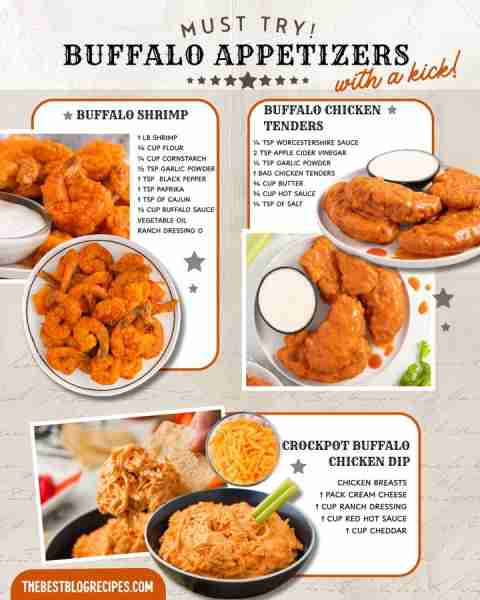 Buffalo lovers, this one's for you—bring napkins! 🧀 BUFFALO SHRIMP 1 pound raw shrimp ¾ cup all-pur...